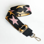 Tekstilinis diržas STELLA (su sidabro det.)