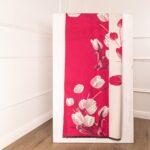 Dvipusis šalikas IDANIA fuksia - Image 8