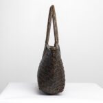 Pintas odinis krepšys AFRODITE samaninis žalias - Image 11