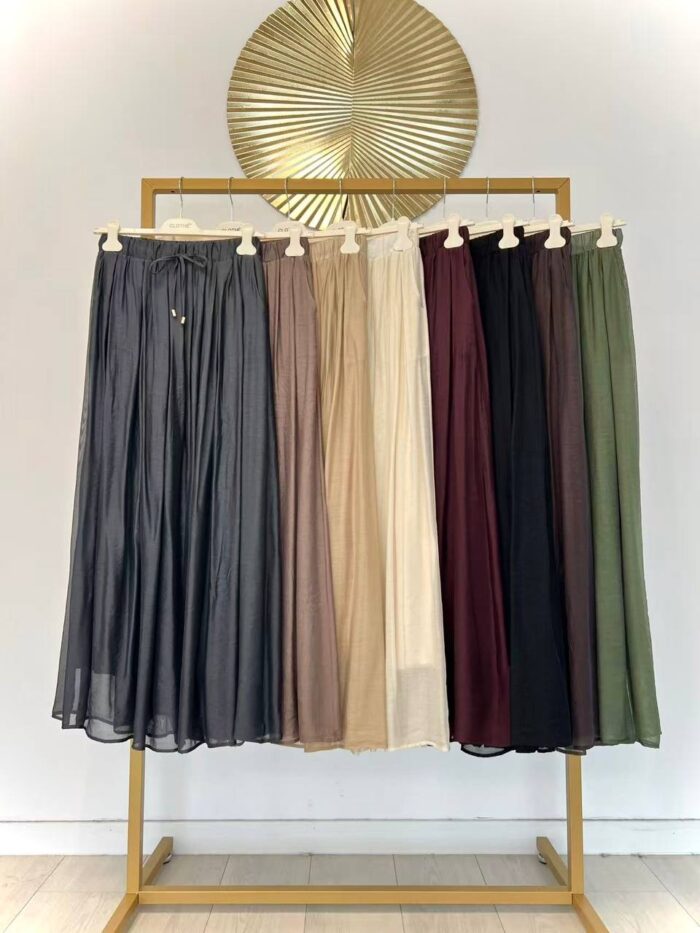 Lengvas MIDI sijonas #SK1166 - Image 1