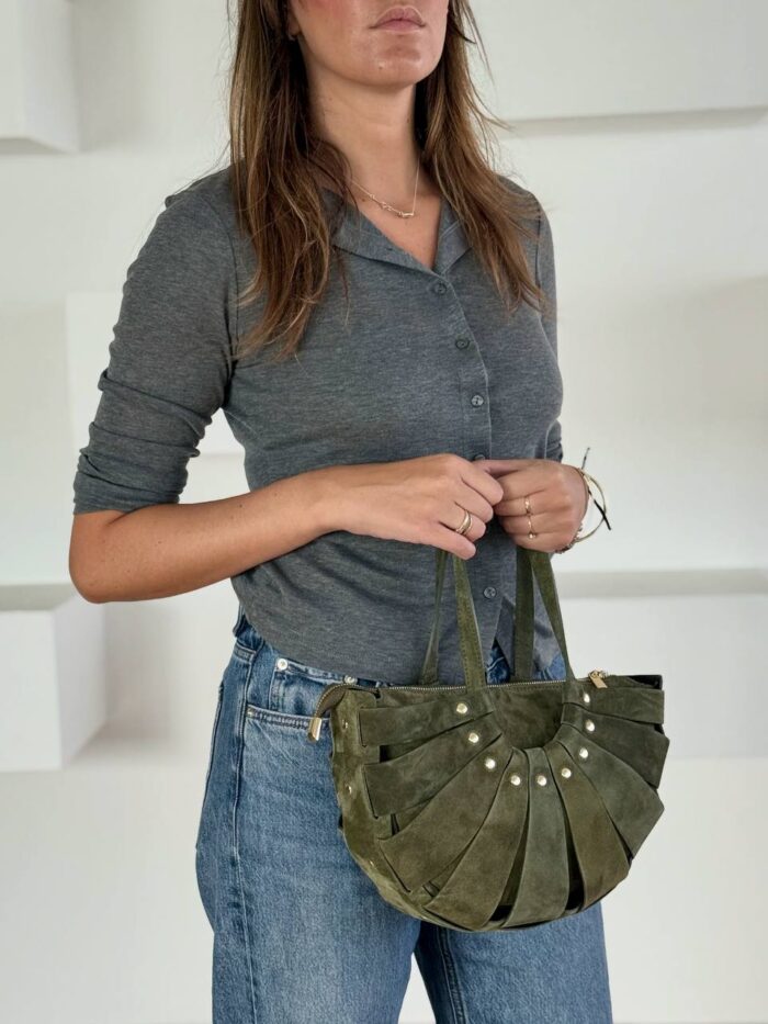 Odinė rankinė #PG121 SUEDE - Image 4