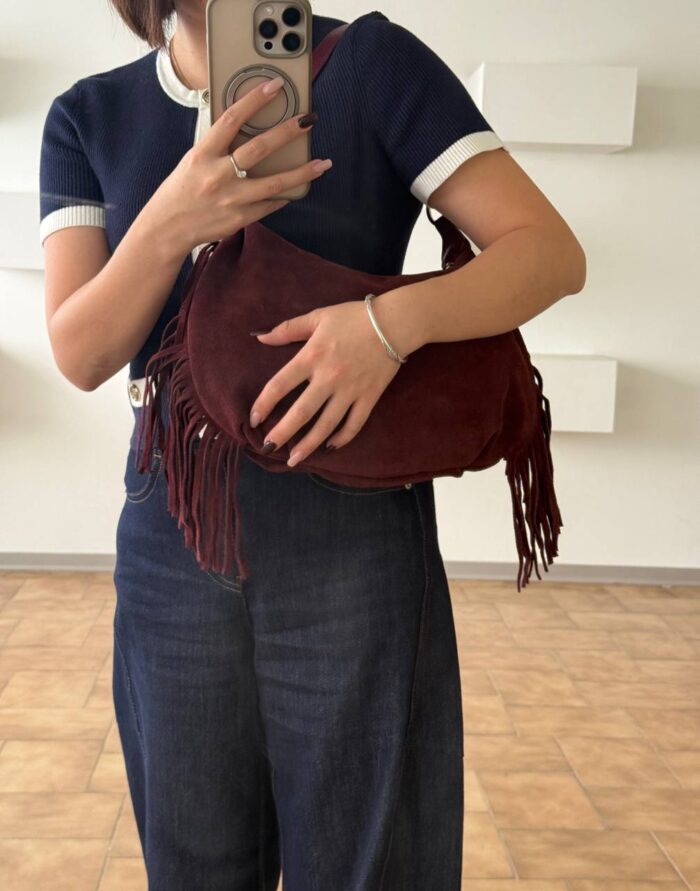 Odinė rankinė #86061 SUEDE - Image 6