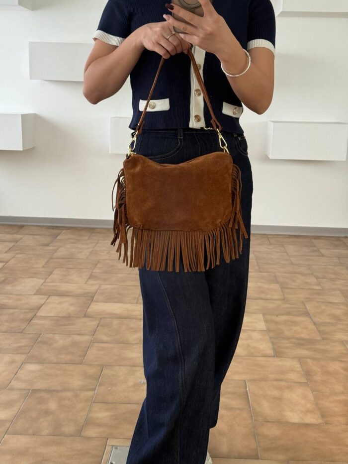 Odinė rankinė #86060 Suede - Image 6