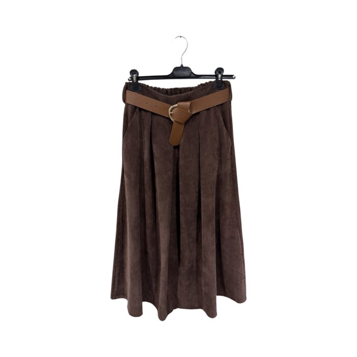 Velvetinis sijonas #TO52123VE - Image 3