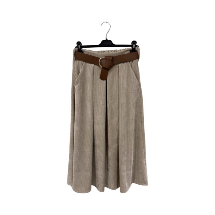 Velvetinis sijonas #TO52123VE - Image 6