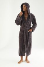 Vyriškas chalatas su gobtuvu #7230 - Image 2