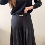 Klasikinės platėjančios kelnės #ML90466 - Image 2