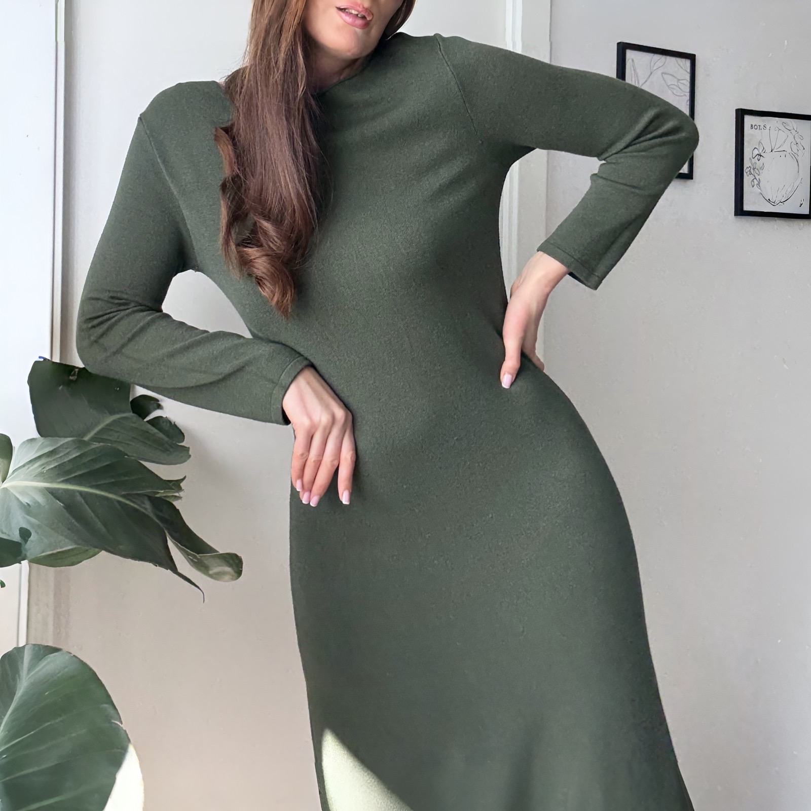 IMG_3633 Viskozinė ilga suknelė #10201 - Image 1