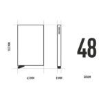 Fluted - Premium Orange+ SECRID kortelių dėklas - Image 5