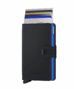Matte Black - Blue SECRID miniwallet piniginė - Image 2