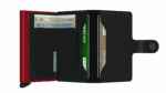 Matte Black – Red SECRID miniwallet piniginė - Image 4