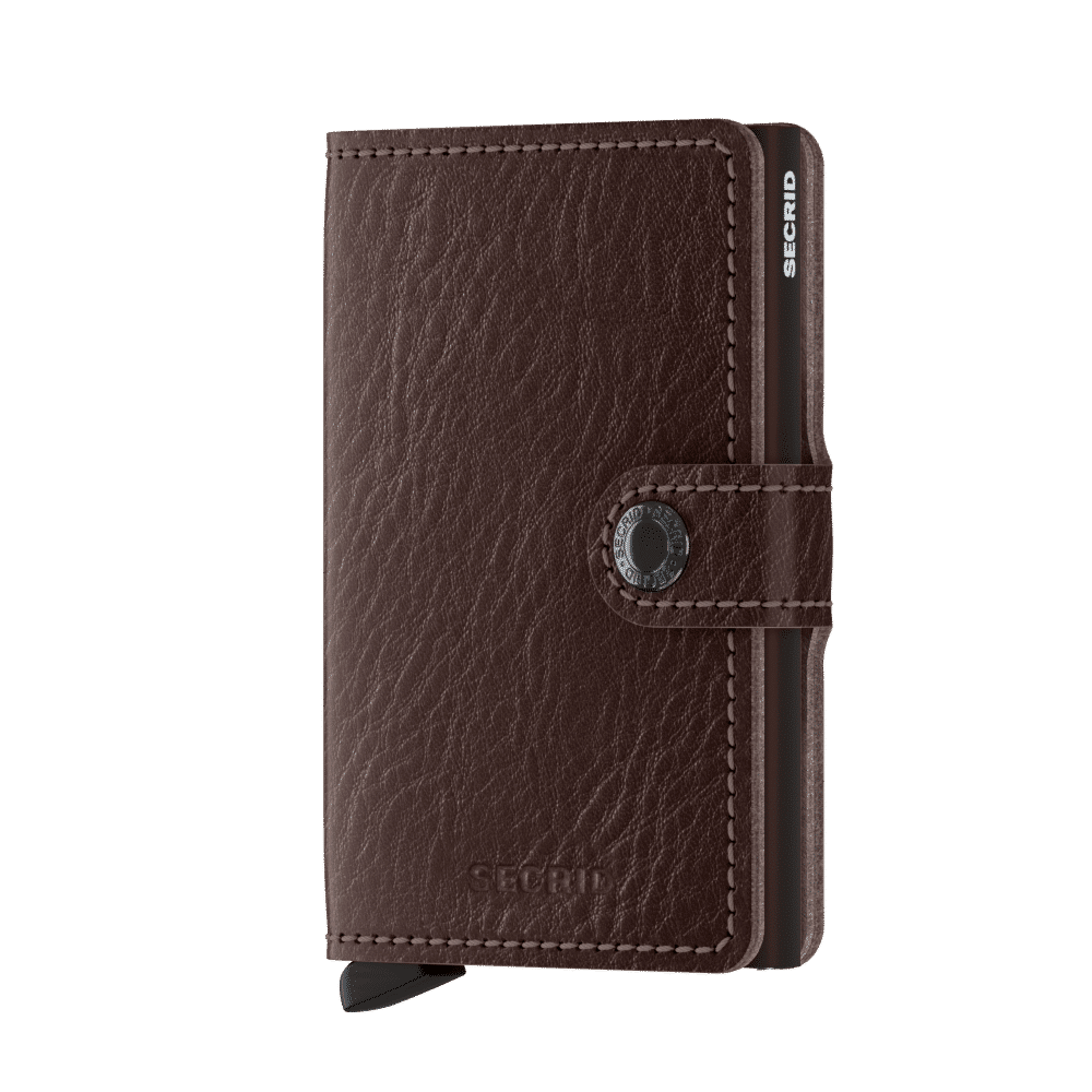 Secrid_Miniwallet_Veg_Espresso-Brown_Front-1.png Veg Espresso - Brown SECRID miniwallet piniginė - Image 1