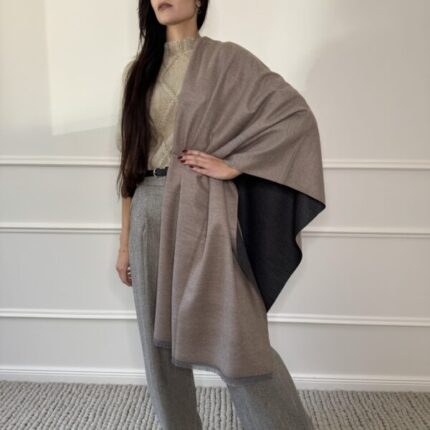 30% vilnos 70% dvipusiai viskozės šalikai