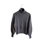 Alpako vilnos megtinis su kakliuku #CP-8005 - Image 3