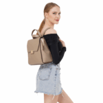 Odinė kuprinė/rankinė #EN-1039 - Image 3