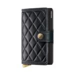 Emboss Diamond - Premium Black+ SECRID miniwallet piniginė