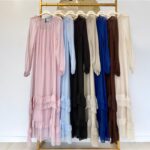 Šilko / viskozės suknelė #CLE01-D1391