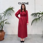 Viskozinė marškininė suknelė #CLE01-D1272 - Image 2