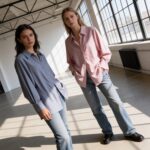 Klasikiniai dryžuoti marškiniai #5021 - Image 2