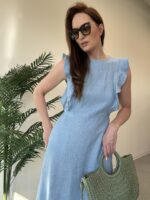 Lininė suknelė #ED3093 - Image 11