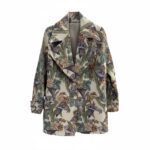 Gėlėtas švarkas #TD82225 JQST