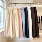 Lininis sijonas #ESK314 - Image 2