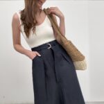 Lininis sijonas #ESK314