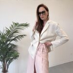 Lininis sijonas su gipiuru #ESK320