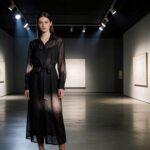 Puošni lyocelio suknelė #ED282 - Image 2