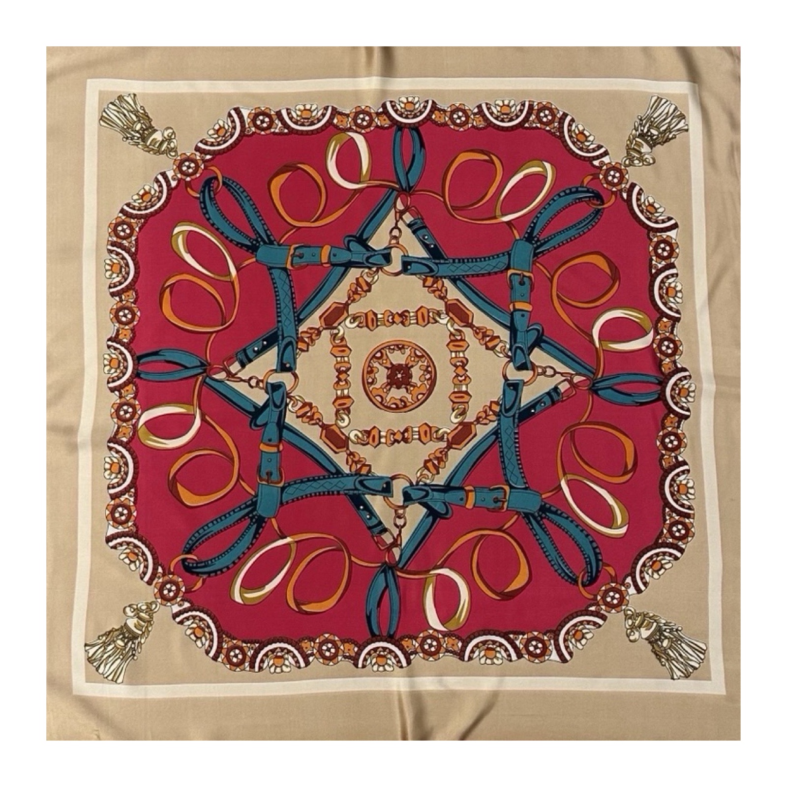 rankines 03_12 Viskozinė skara FUXIA - Image 1