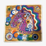 100% šilko skarelė LIVIA (53X53 cm)