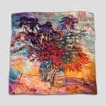 100% šilko skarelė INES (53x53 cm)