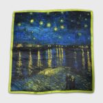 100% šilko skarelė ESTELLE (53x53 cm)