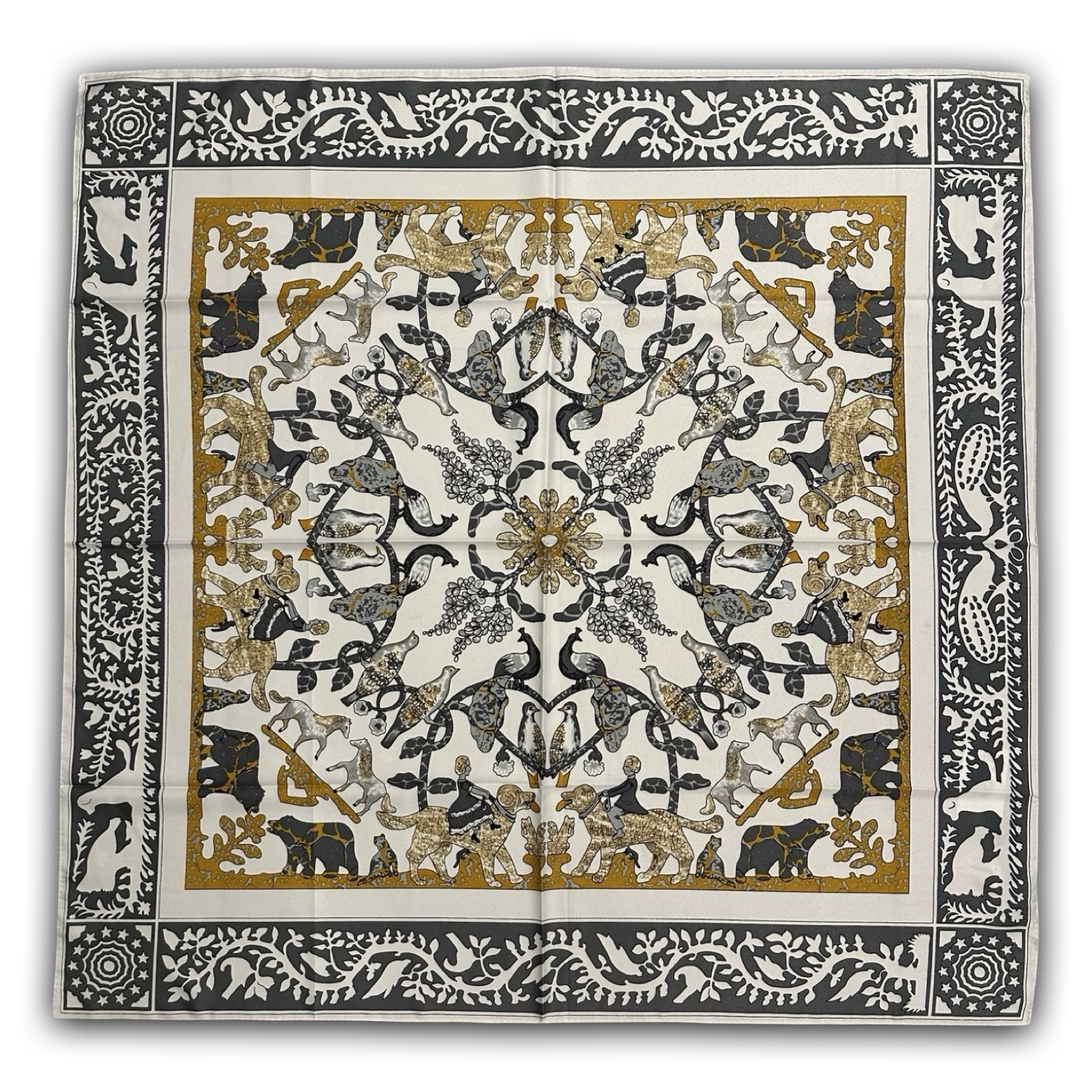 90 x 90 skaros_10 Viskozės skara COSIMA (90X90 cm) - Image 1