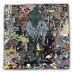 Viskozės skara MARCELLA (90X90 cm)