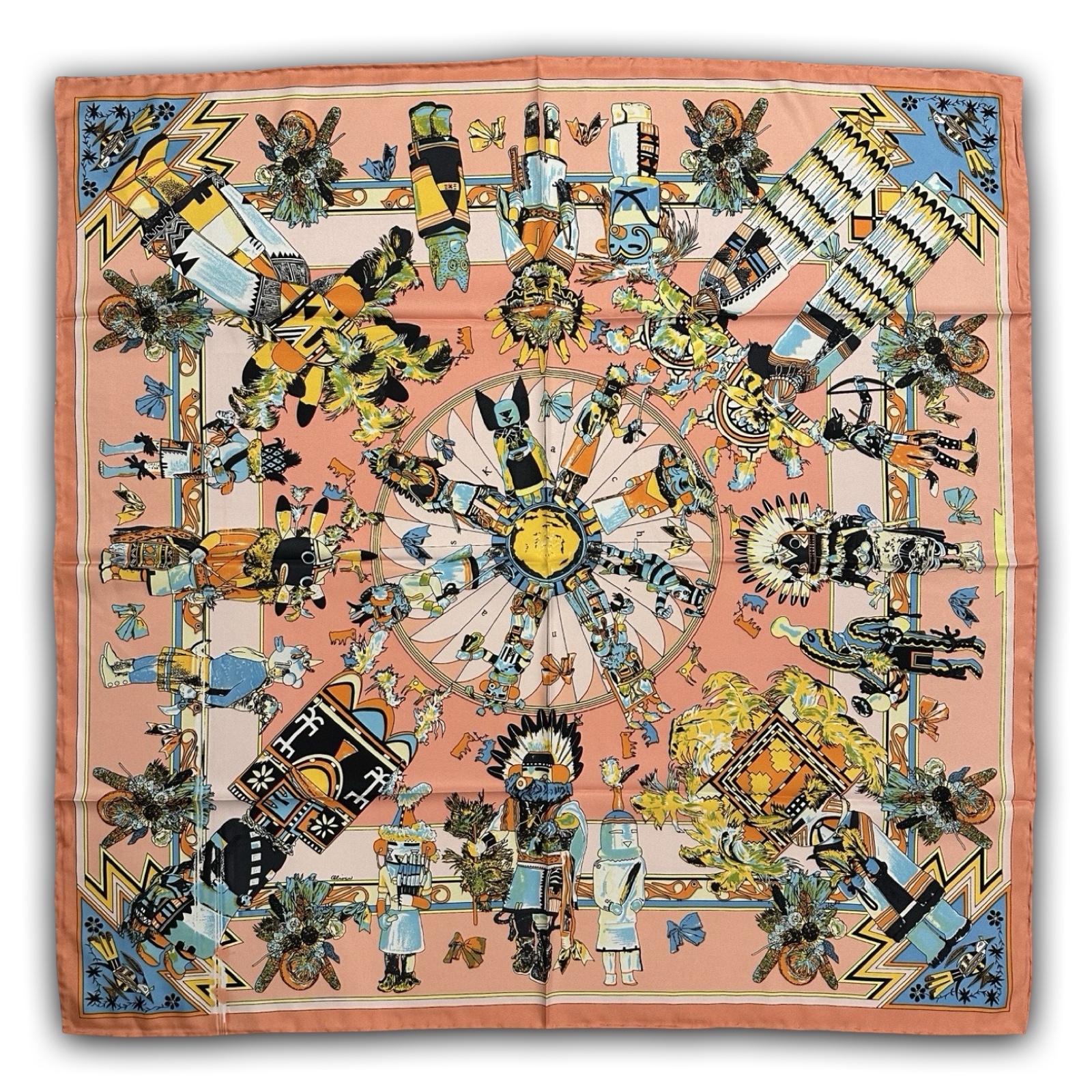 90 x 90 skaros_14 Viskozės skara LUNA (90X90 cm) - Image 1