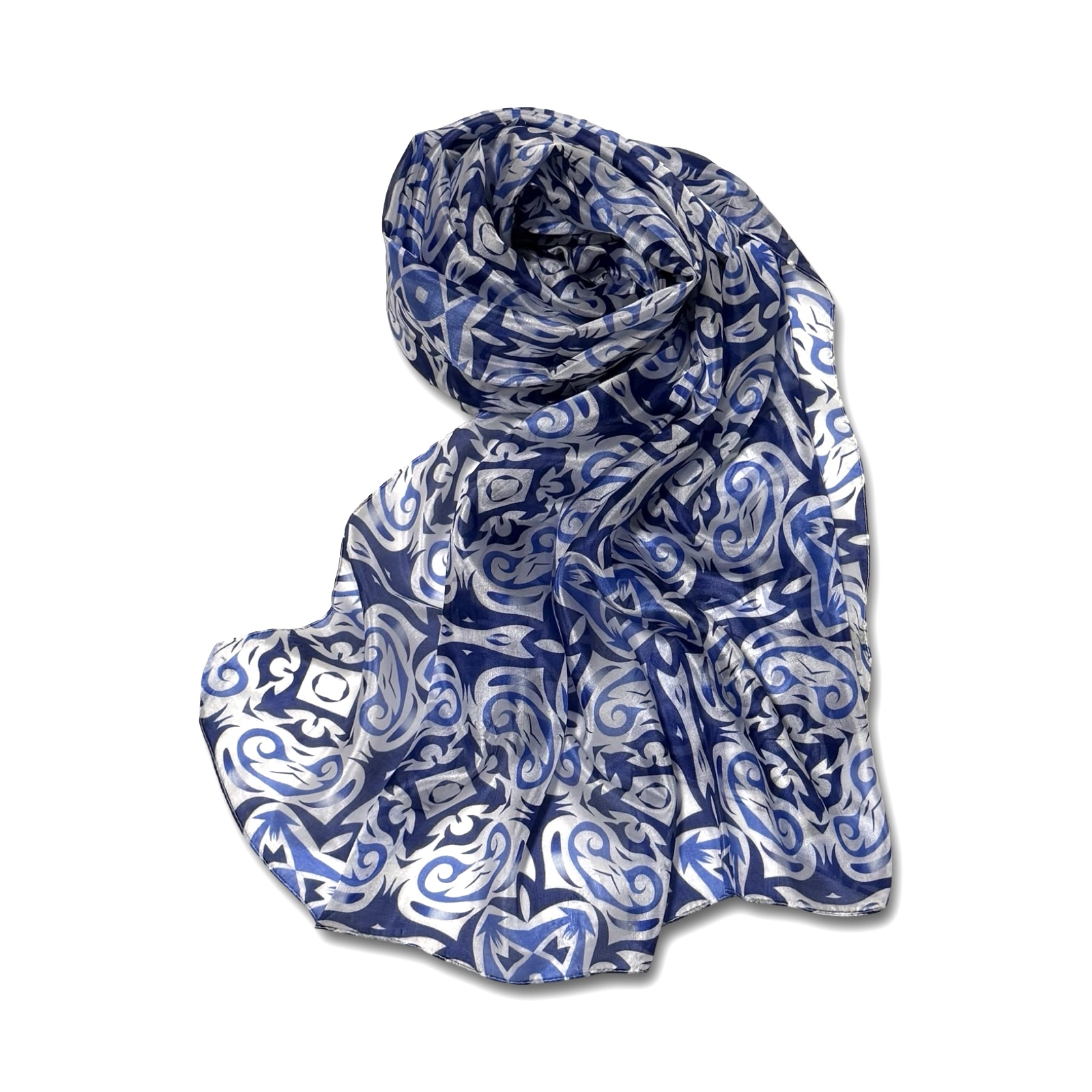 90 x 90 skaros_15 100% šilko šalikas JULIETTE (110x180 cm) - Image 1