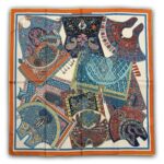 Viskozės skara MIRELLA (90X90 cm)