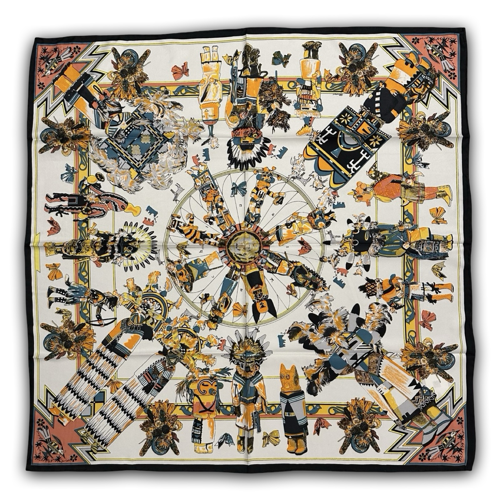 90 x 90 skaros_31 Viskozės skara GIULIA (90X90 cm) - Image 1