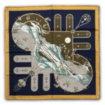 Viskozės skara CELESTE (90X90 cm)