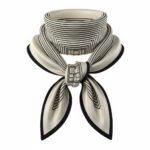 Viskozinė skara FRANKA (70X70 cm) - Image 2