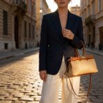 Odinė rankinė #PG165 - Image 2