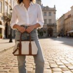 Odinė rankinė #PG161 Canvas - Image 4