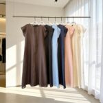 Lininė suknelė / tunika #ED322 - Image 3