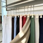 Lininės tiesaus kirpimo kelnės #CLE01-T1323 - Image 2