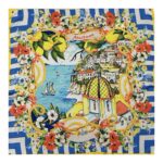 Viskozinė skara SICILIA (70X70 cm)