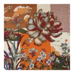 Viskozinė skara ARANCIO (70X70 cm)