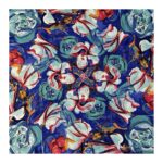 Viskozinė skara ROYAL BLU (70X70 cm)