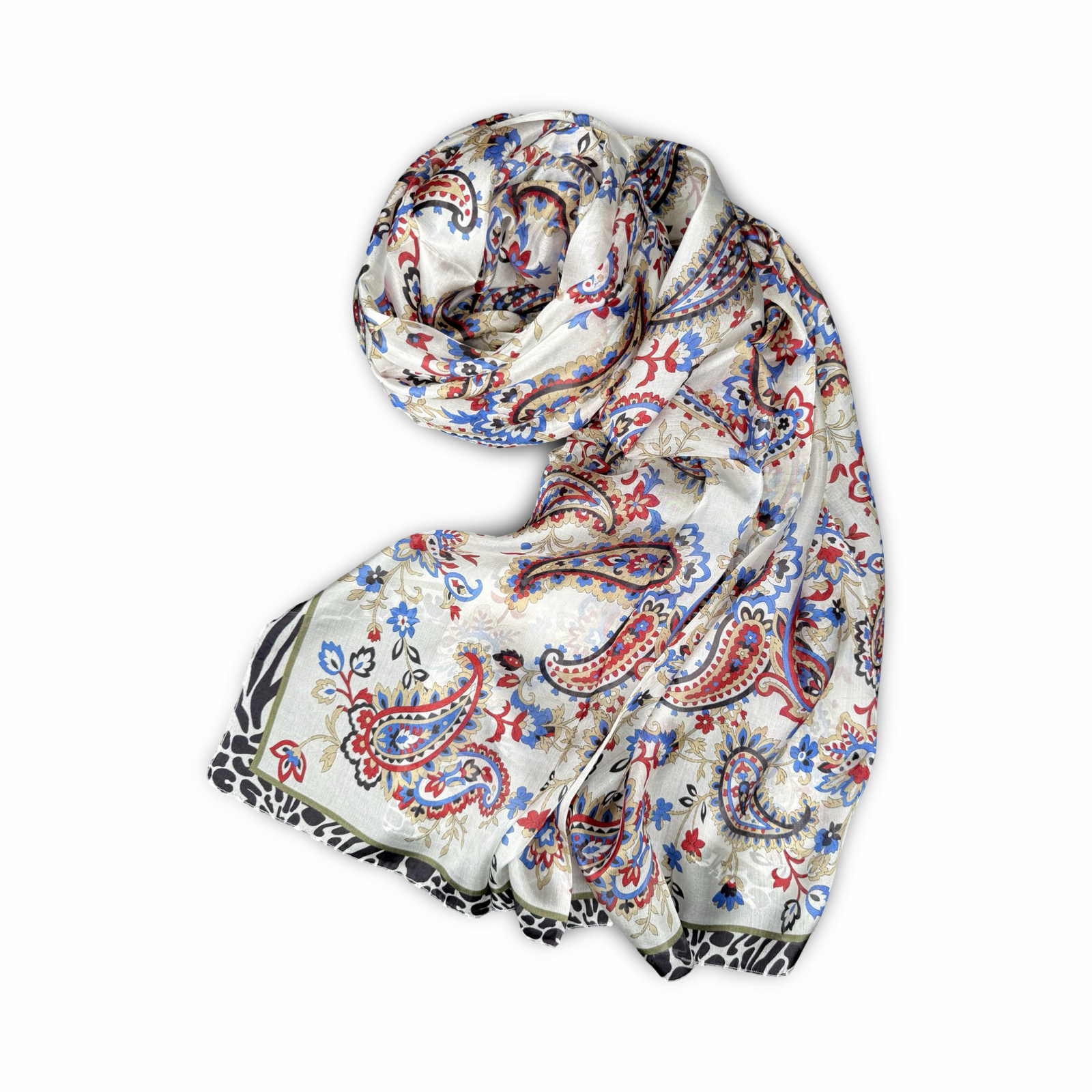 110x180 silk scarves_2 100% šilko šalikas MARATEA (110x180 cm) - Image 1