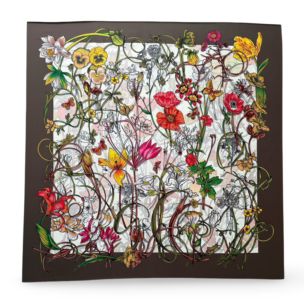 90x90 scarves_17 Dvipusė viskozės skara MODENA (90X90 cm) - Image 1
